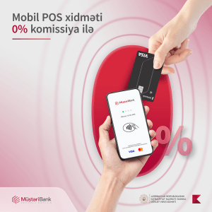 Sahibkarlar Mobil-POS xidmətindən komissiyasız istifadə edəcəklər!