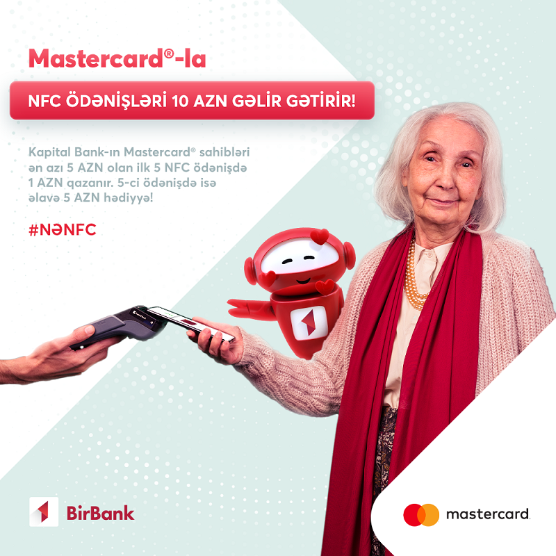 Mastercard (NFC - cashback)